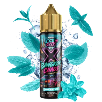 E-Liquide 50ml Bangkok Chaos – Ice City | X-Bar