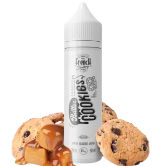 E-liquide 50ml Butter Cookies - The French Bakery