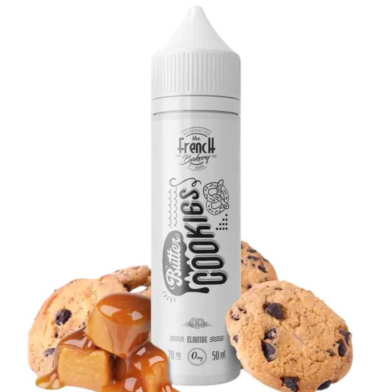 E-liquide 50ml Butter Cookies - The French Bakery