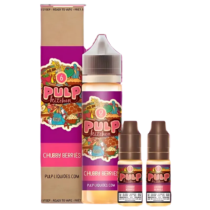 E-liquide Chubby Berries - Pack 60 ml - Pulp Kitchen