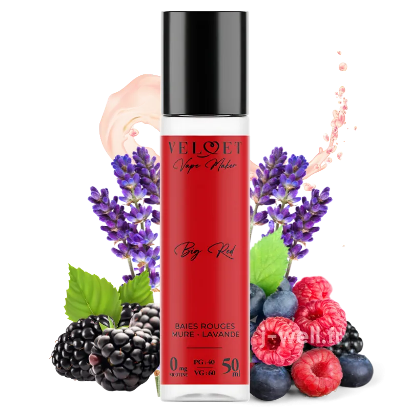 E-Liquide 50ml Big Red - Velvet