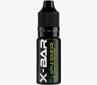 E-liquide 10ml Sour Apple Ice X-Bar