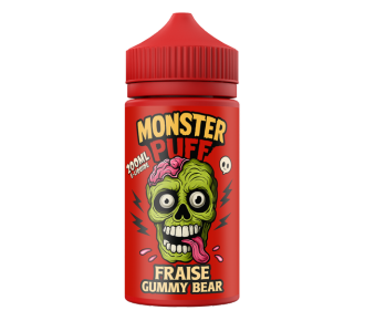 MONSTER PUFF Fraise Gummy Bear 200ml