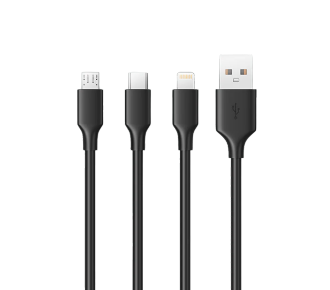 Cable USB 3 en 1  JWELL