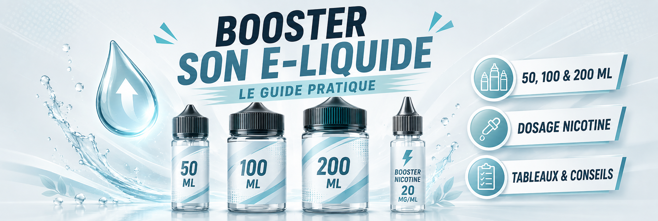 Booster son eliquide