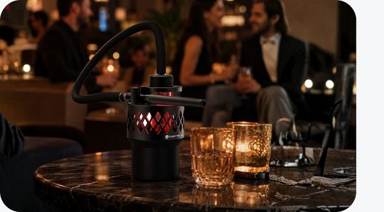 Dock Cup Hookah Air Black Fumytech