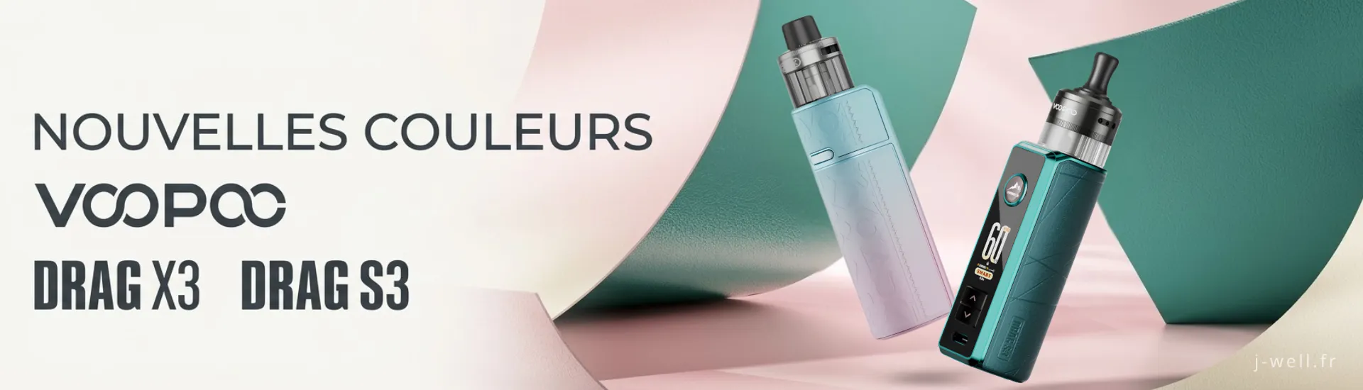 Drag S3/X3 - 2/3 nouvelles couleurs 