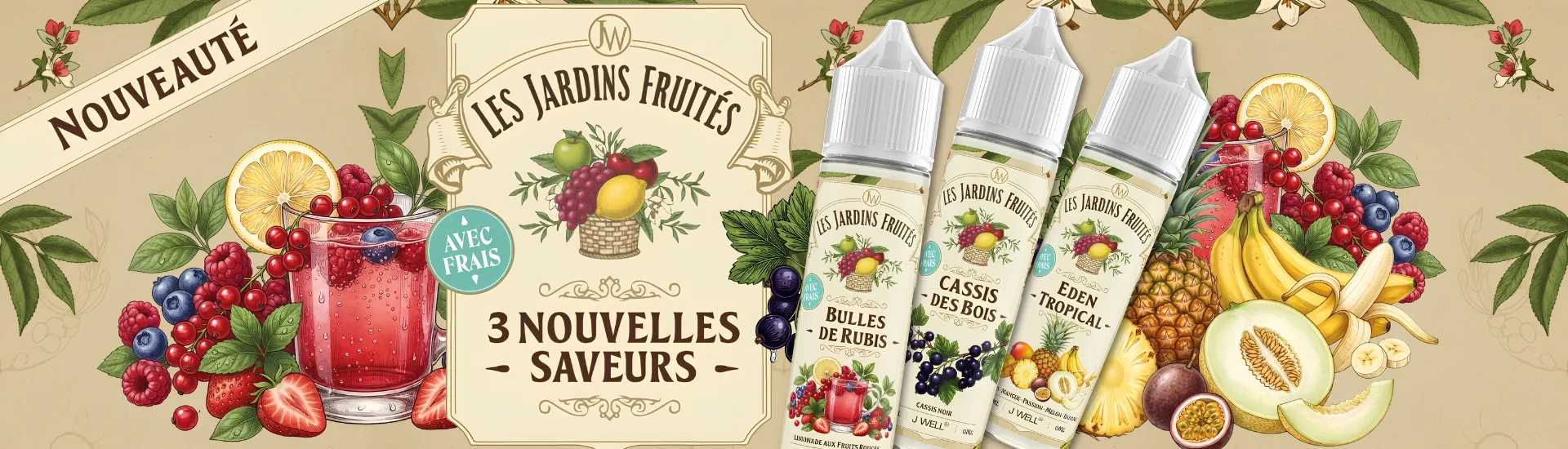 New Jardins Fruités 50ml