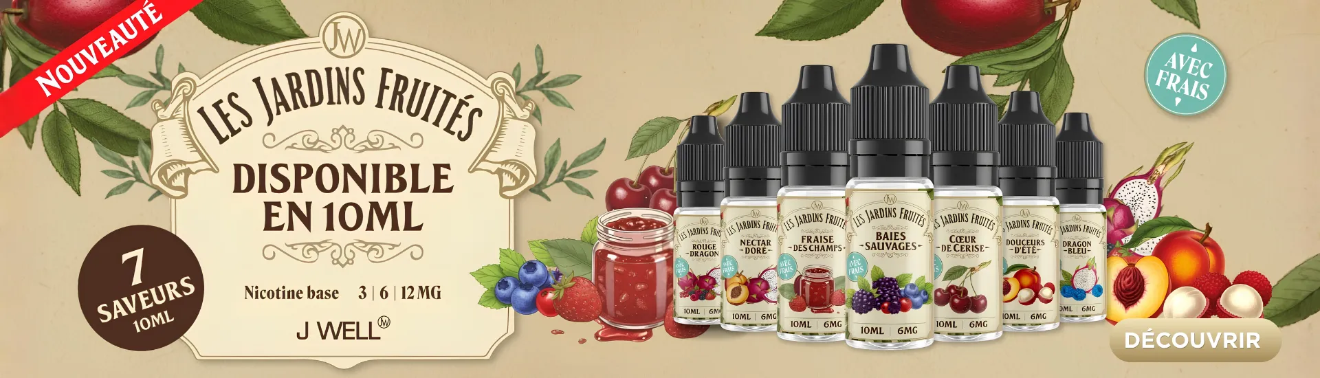 Jardins Fruités 10ml